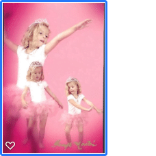 Ballerina in preschool