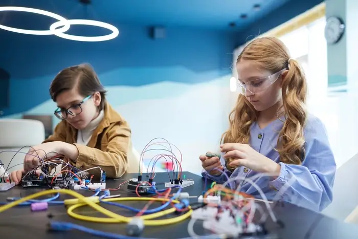 Kids Experimenting